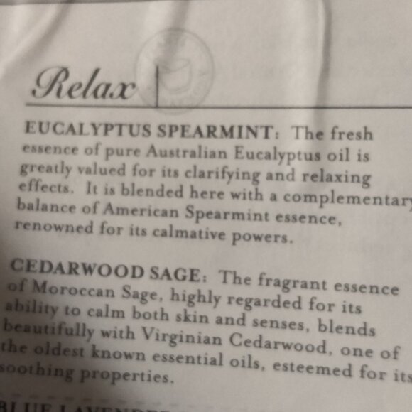 Bath Body Works Essential Oil Eucalyptus 1 Fl Oz Safflower Plants in Harmony - Picture 9 of 11